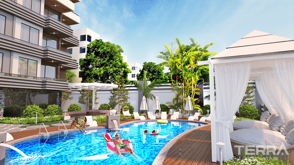 Well-Located Apartments in Alanya, Avsallar at Affordable Prices - 58912