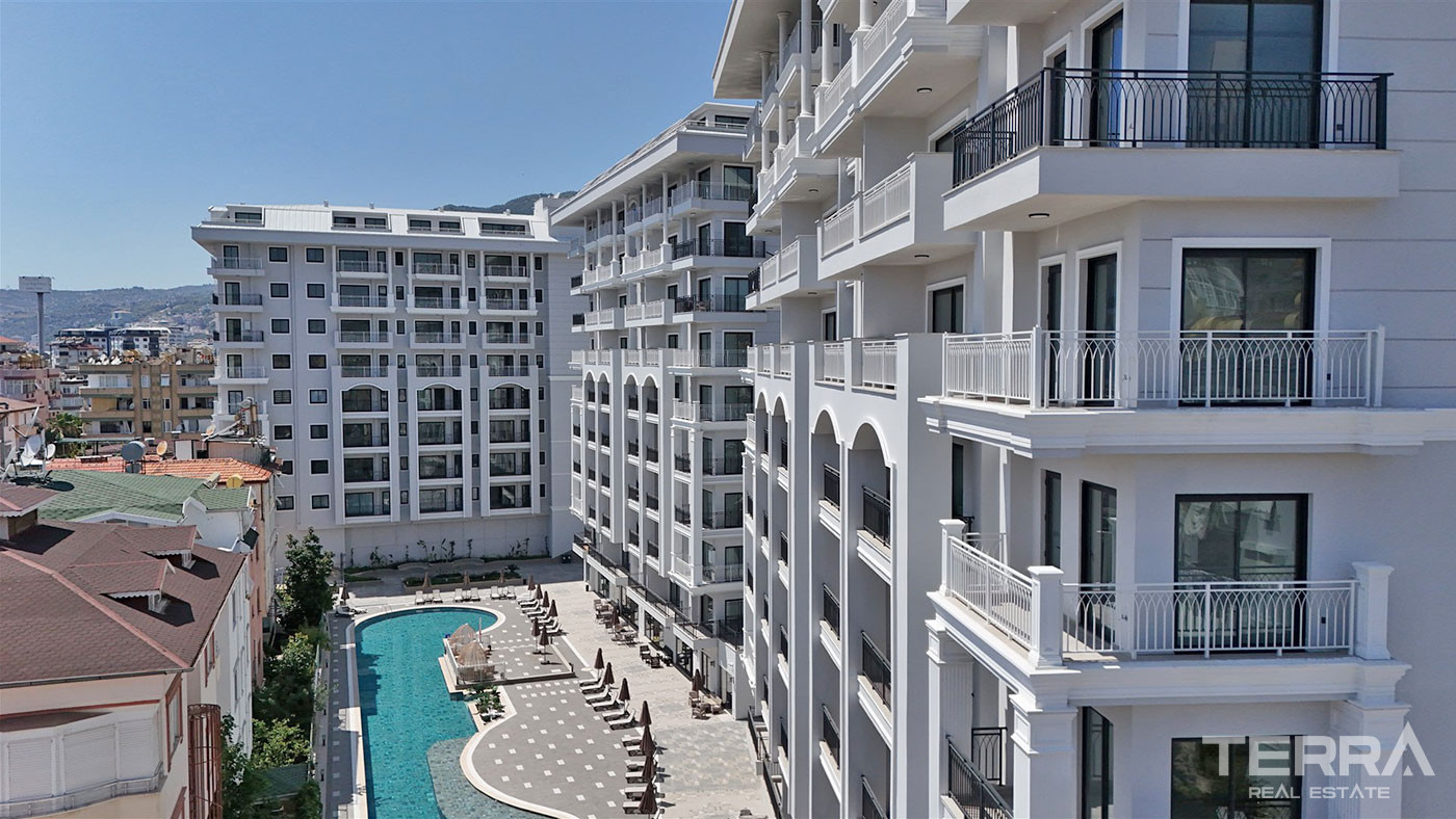 Luxury Apartments for Sale in Alanya City Centre near Cleopatra Beach - 104000