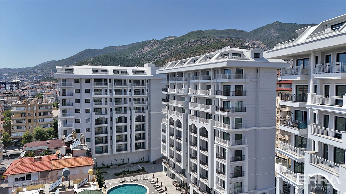 Luxury Apartments for Sale in Alanya City Centre near Cleopatra Beach - 104001