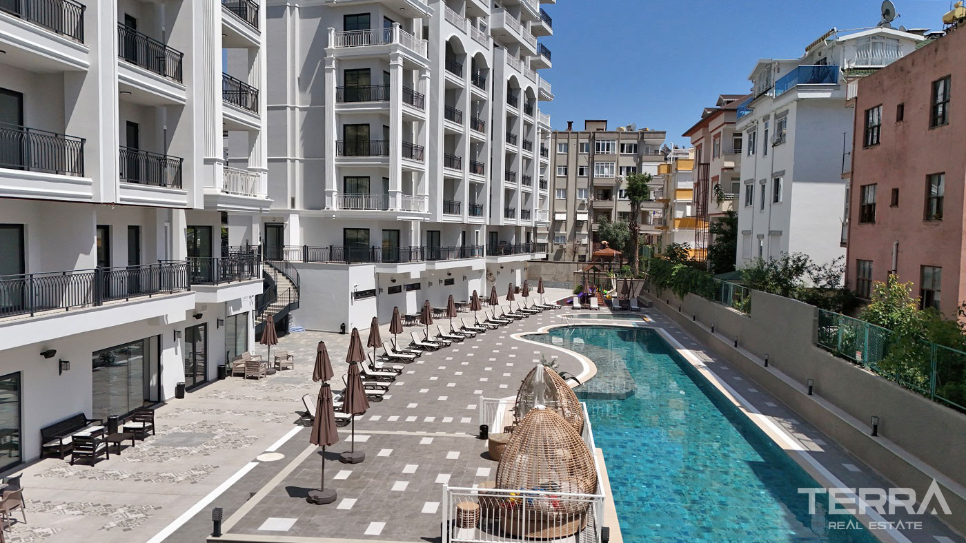 Luxury Apartments for Sale in Alanya City Centre near Cleopatra Beach