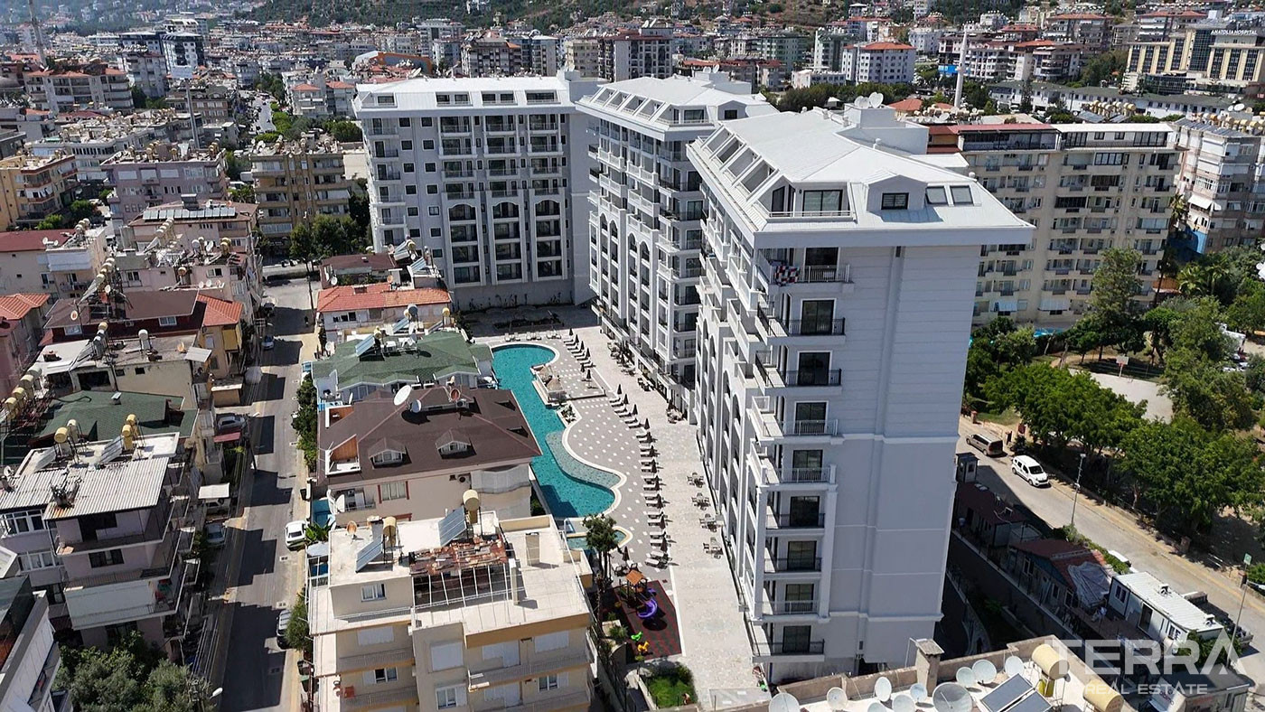 Luxury Apartments for Sale in Alanya City Centre near Cleopatra Beach - 104006