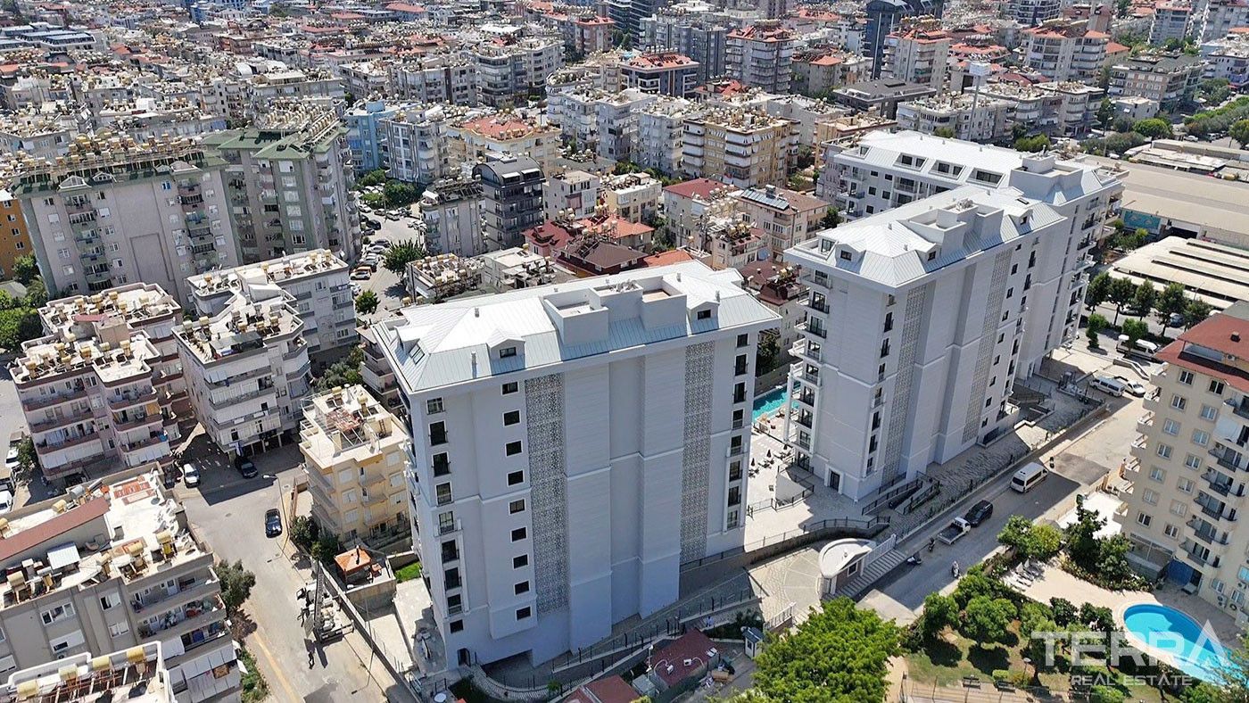 Luxury Apartments for Sale in Alanya City Centre near Cleopatra Beach - 104007