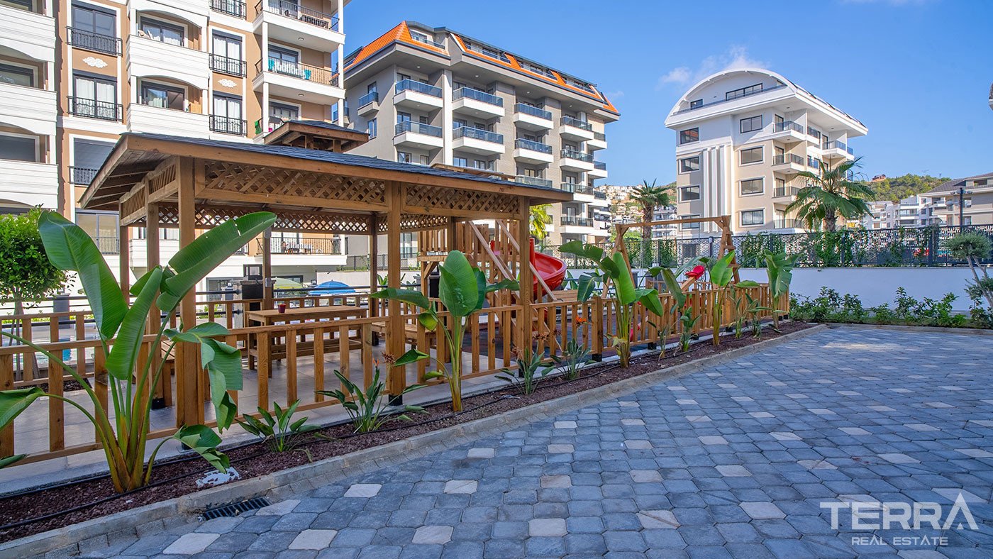 Luxury Apartments Only 200 m from the Beach in Alanya, Kargıcak - 101299