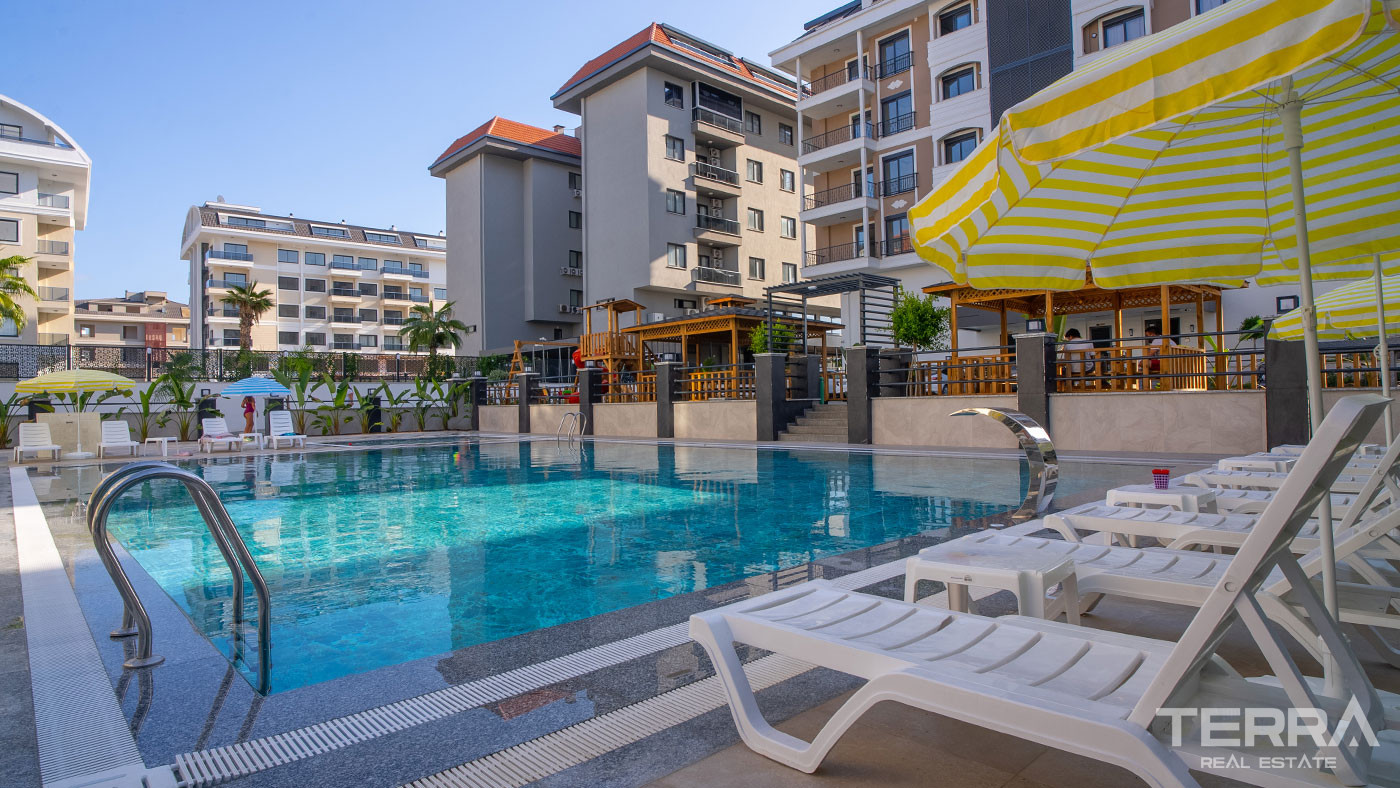 Luxury Apartments Only 200 m from the Beach in Alanya, Kargıcak
