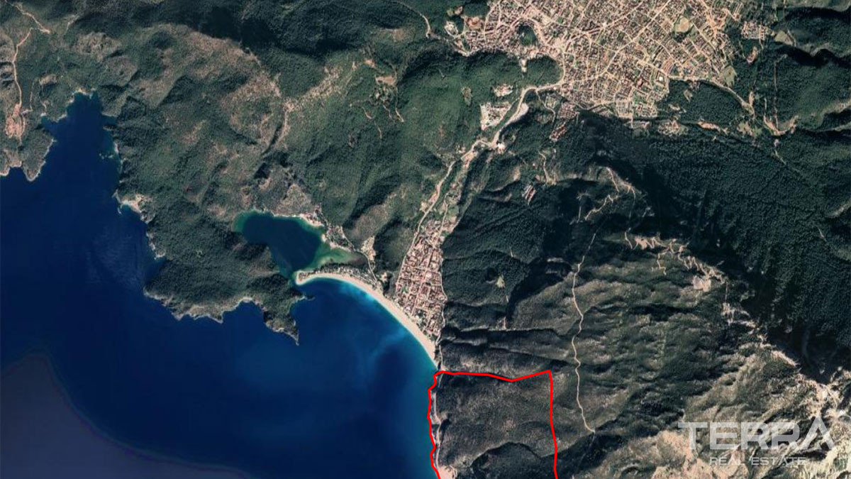 560 m² Land for Sale in Fethiye, Faralya with Sea View - 59088