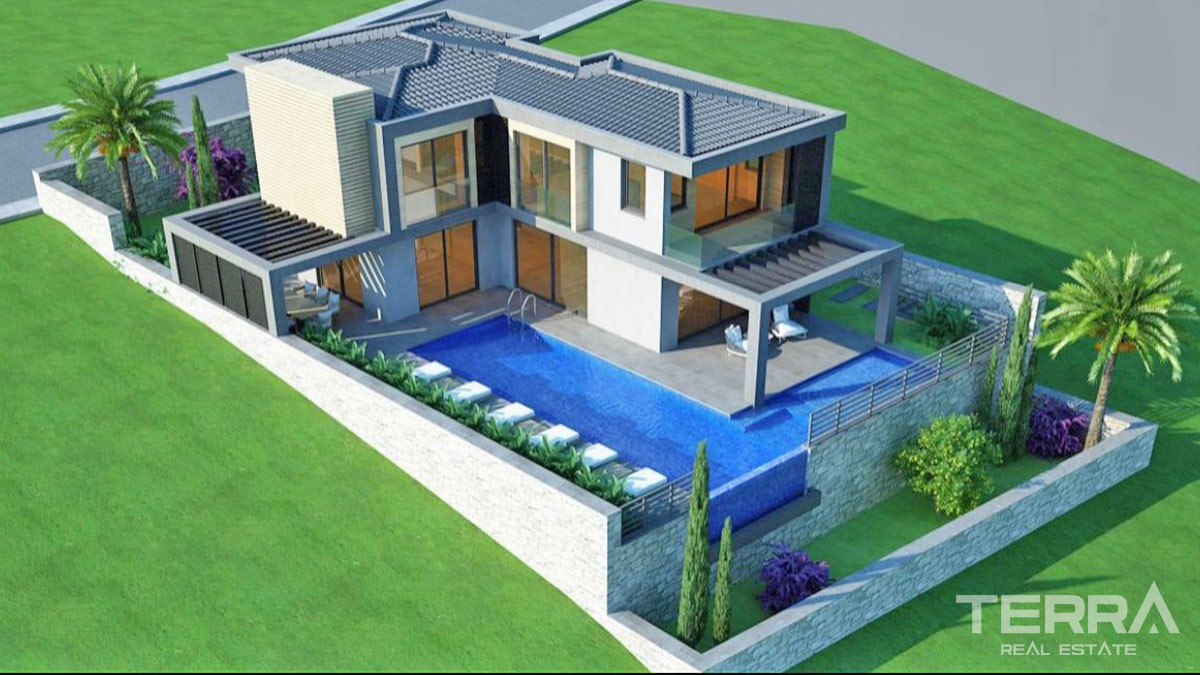 560 m² Land for Sale in Fethiye, Faralya with Sea View - 59090