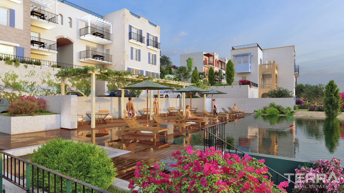 Luxury Apartments with Sea View in Bodrum 750 m from the Beach - 59267