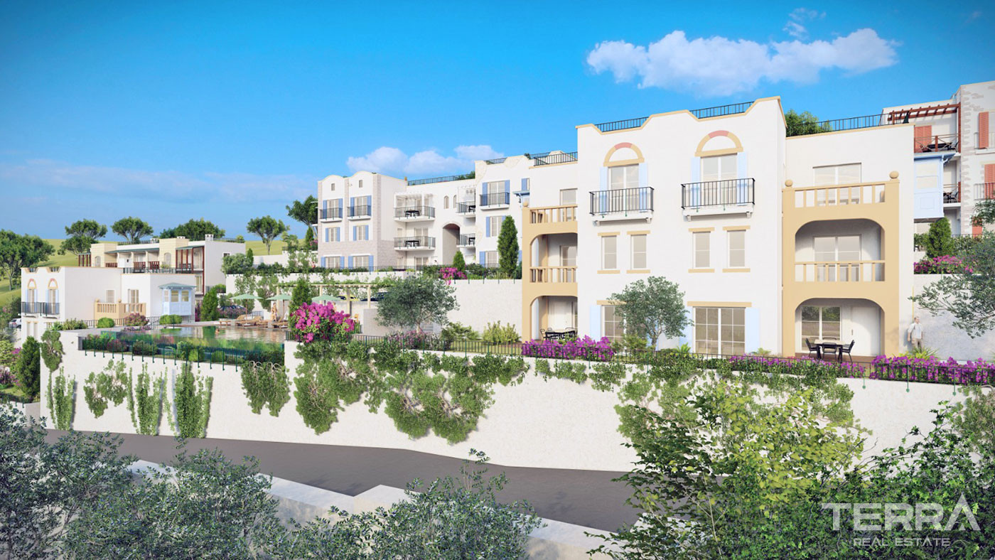 Luxury Apartments with Sea View in Bodrum 750 m from the Beach - 59273
