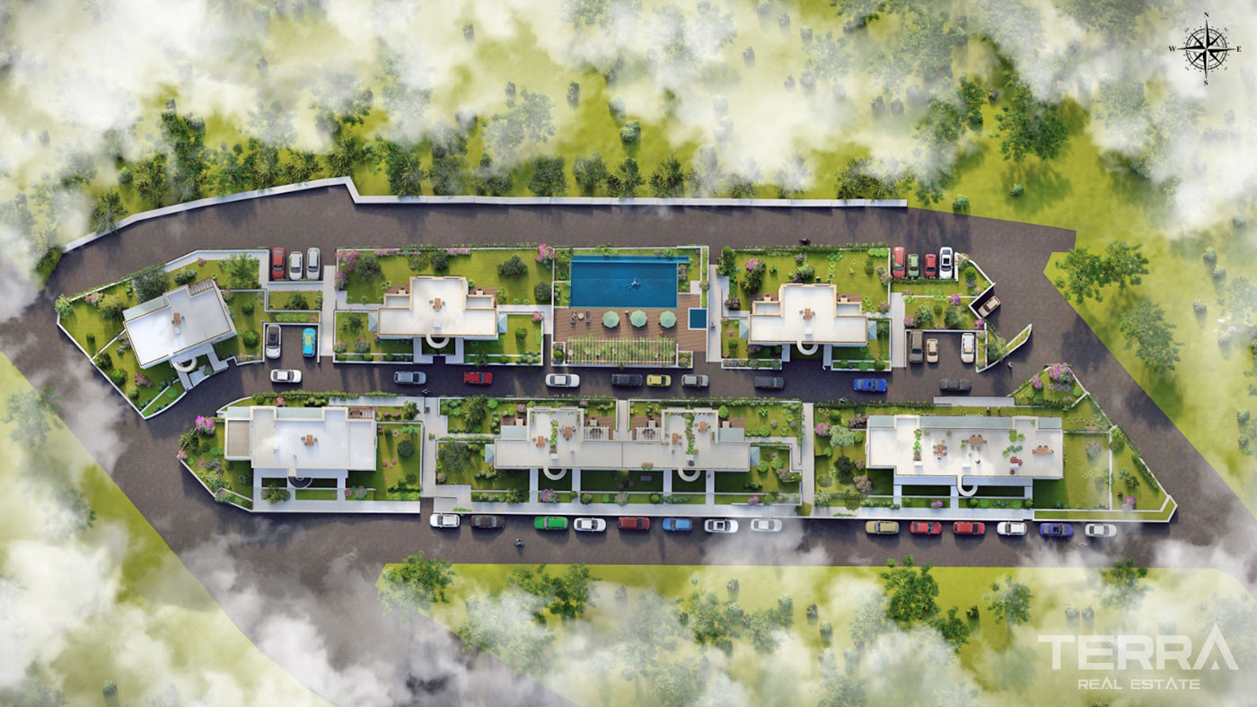 Luxury Apartments with Sea View in Bodrum 750 m from the Beach - 59274