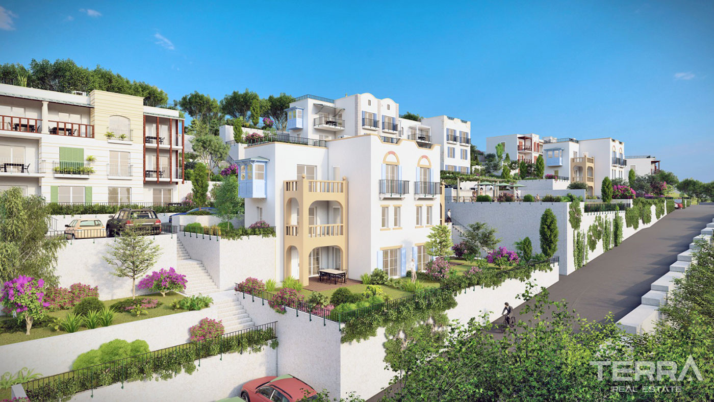 Luxury Apartments with Sea View in Bodrum 750 m from the Beach - 59276