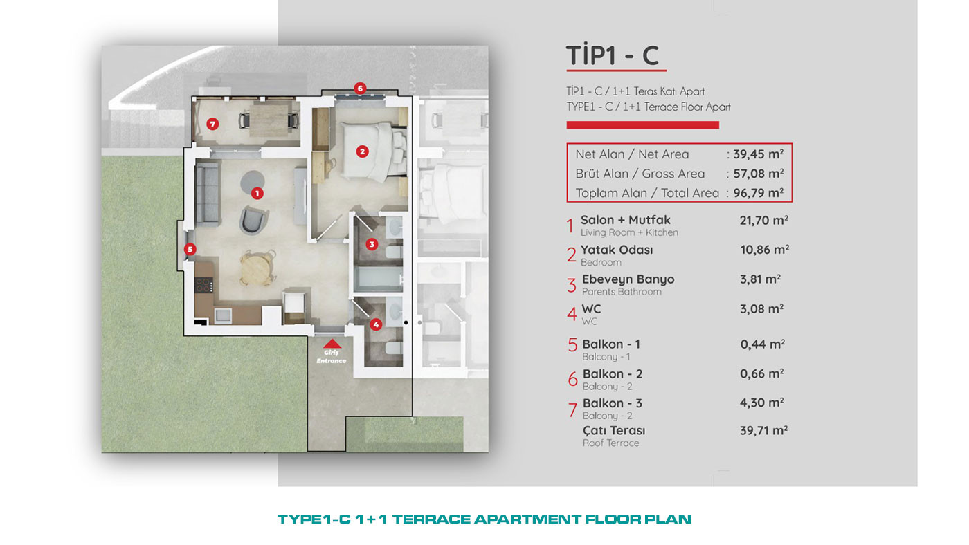 Luxury Apartments with Sea View in Bodrum 750 m from the Beach - 59282