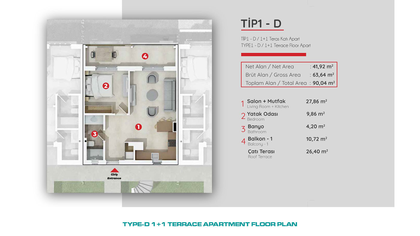 Luxury Apartments with Sea View in Bodrum 750 m from the Beach - 59283