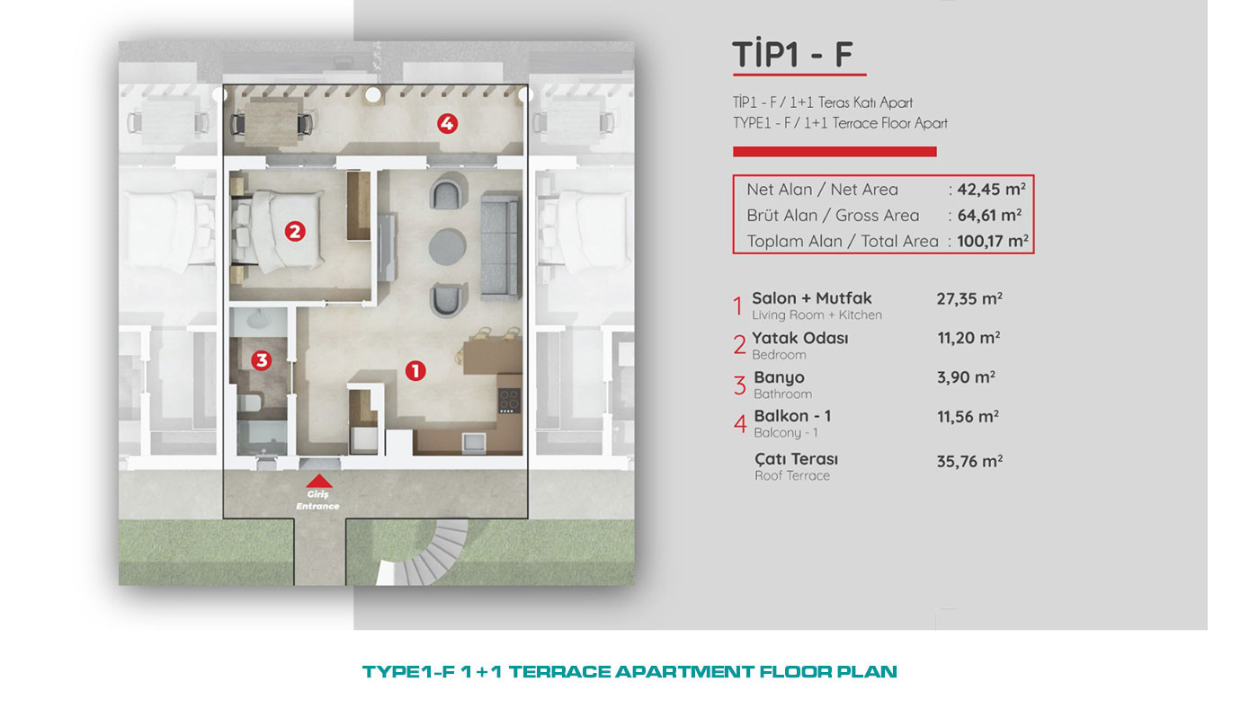Luxury Apartments with Sea View in Bodrum 750 m from the Beach - 59285