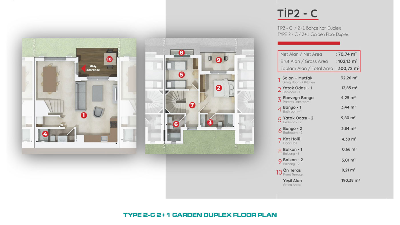 Luxury Apartments with Sea View in Bodrum 750 m from the Beach - 59288