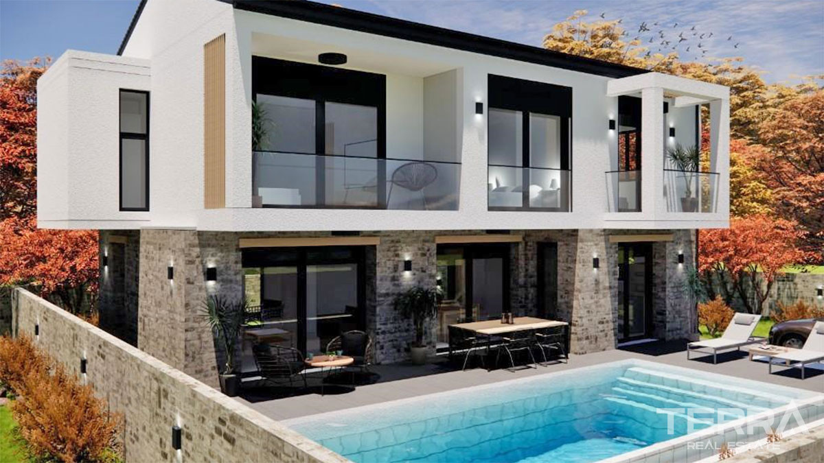 Nowa luksusowa willa z prywatnym basenem w Fethiye, Seydikemer