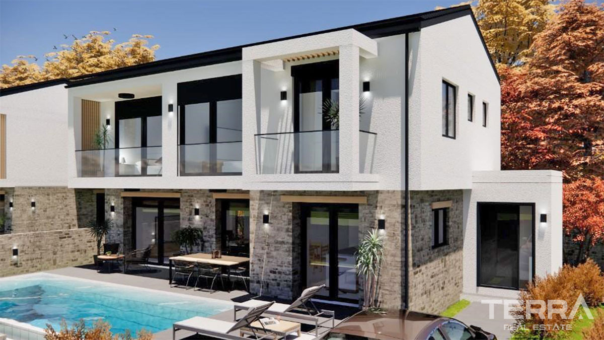 New Luxury Villa with Private Pool in Fethiye, Seydikemer - 59143