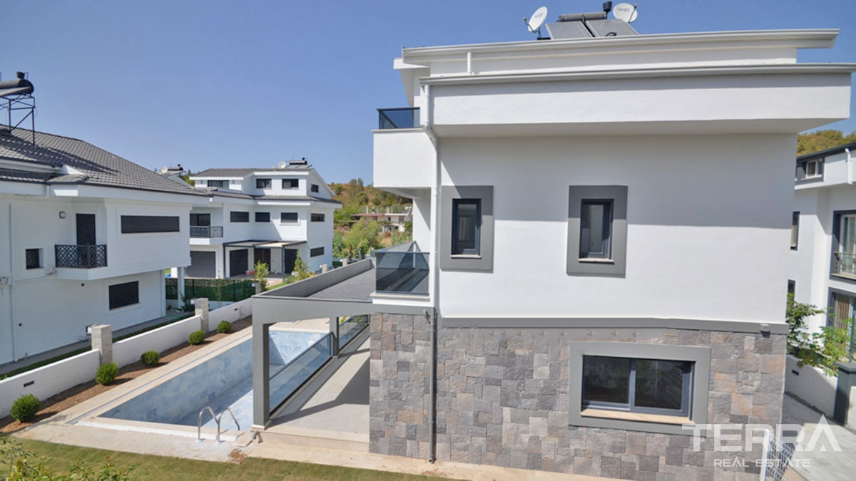 Newly Built Luxury Detached Villa with Private Pool in Fethiye - 59165