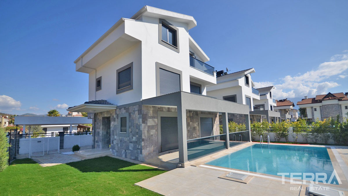Newly Built Luxury Detached Villa with Private Pool in Fethiye - 59469