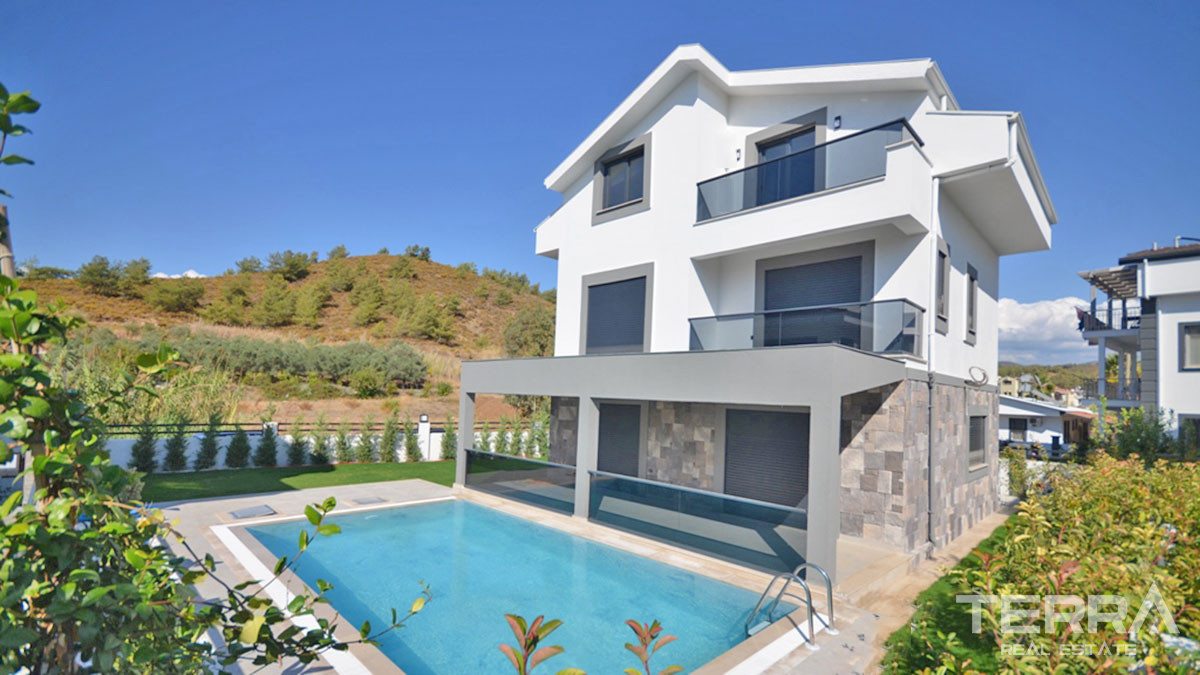 Newly Built Luxury Detached Villa with Private Pool in Fethiye