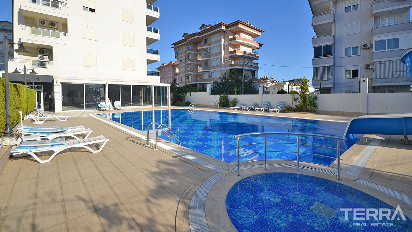 Apartament z widokiem na morze w przystępnej cenie w Alanyi - 59294