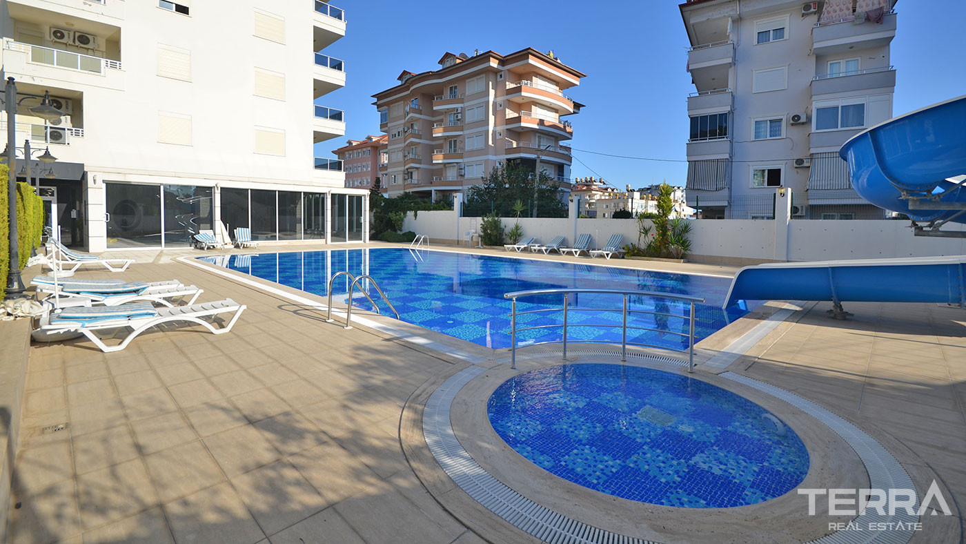 Apartament z widokiem na morze w przystępnej cenie w Alanyi - 59296