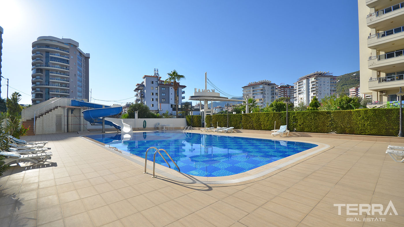Apartament z widokiem na morze w przystępnej cenie w Alanyi - 59297