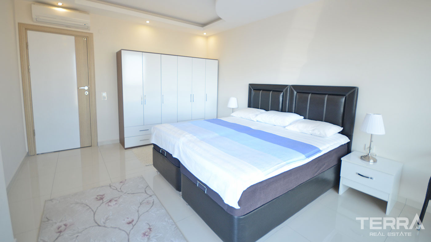 Apartament z widokiem na morze w przystępnej cenie w Alanyi - 59313