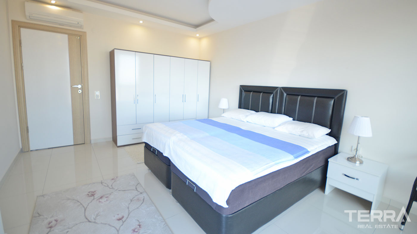 Apartament z widokiem na morze w przystępnej cenie w Alanyi - 59314