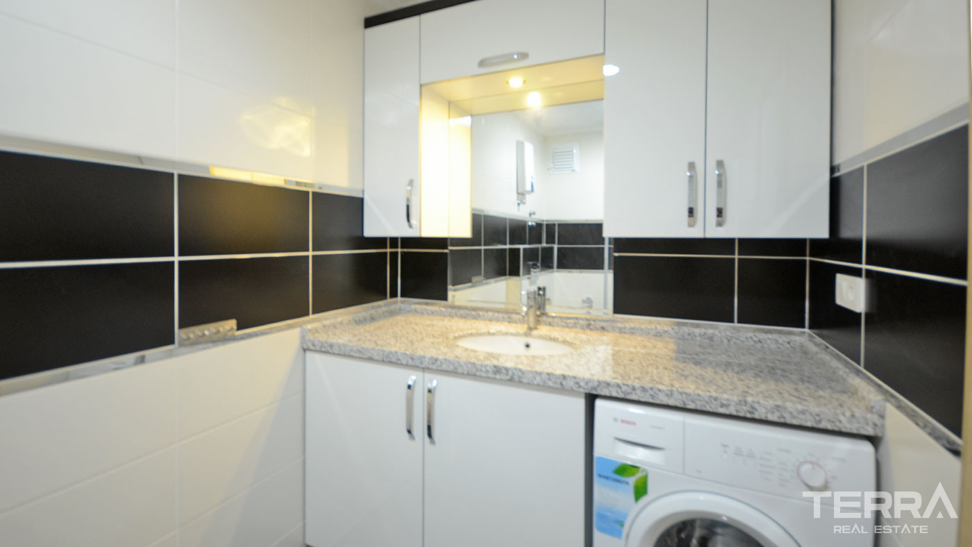 Apartament z widokiem na morze w przystępnej cenie w Alanyi - 59317
