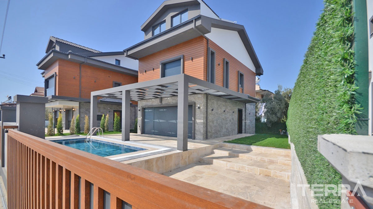 Nowa willa z prywatnym basenem i sauną w centrum Fethiye - 59546