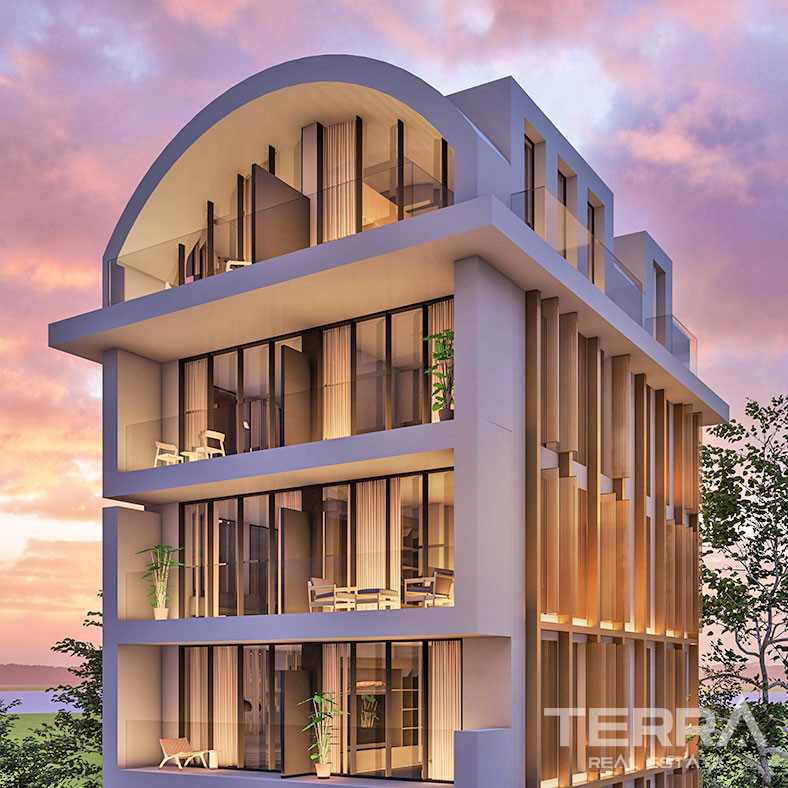 Luksusowe apartamenty w Alanyi tylko 570 m od plaży Kleopatra - 59517
