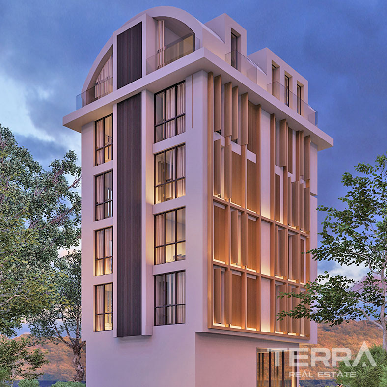 Luksusowe apartamenty w Alanyi tylko 570 m od plaży Kleopatra - 59520