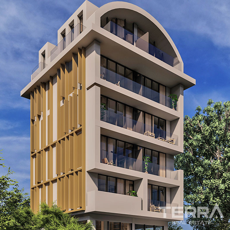 Luksusowe apartamenty w Alanyi tylko 570 m od plaży Kleopatra - 59523