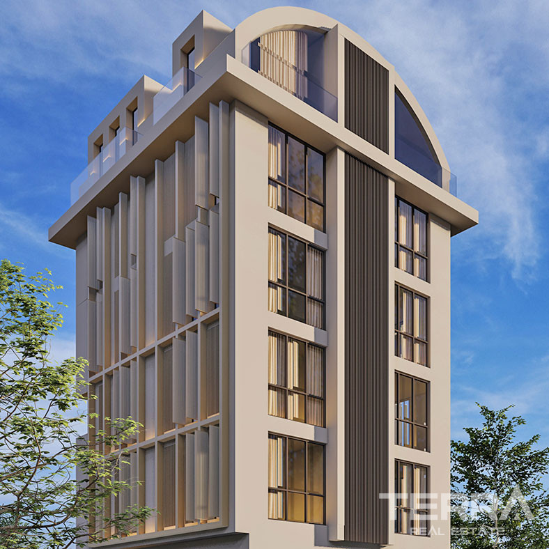 Luksusowe apartamenty w Alanyi tylko 570 m od plaży Kleopatra - 59525