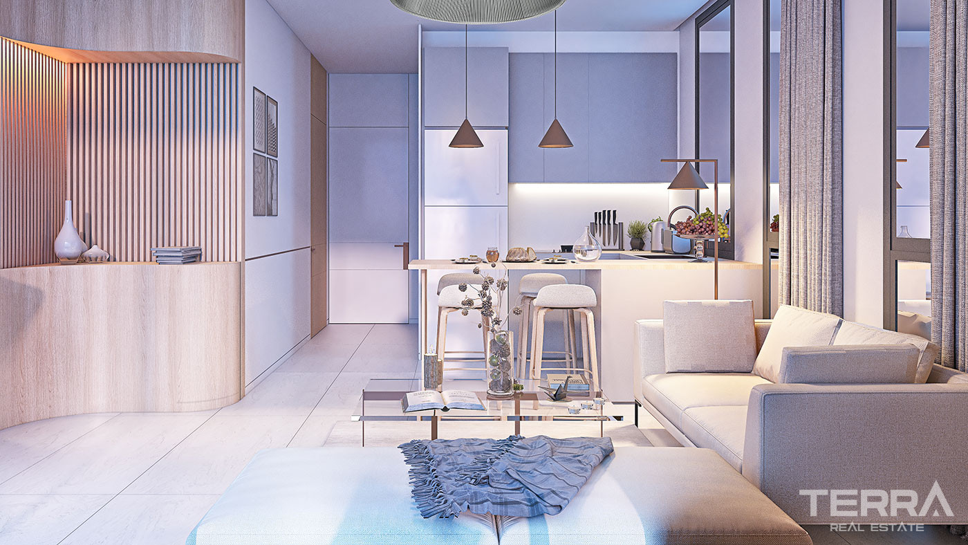 Luksusowe apartamenty w Alanyi tylko 570 m od plaży Kleopatra - 59534