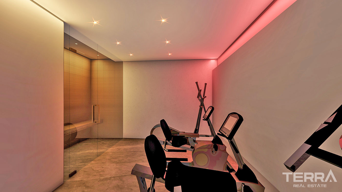 Luksusowe apartamenty w Alanyi tylko 570 m od plaży Kleopatra - 59536