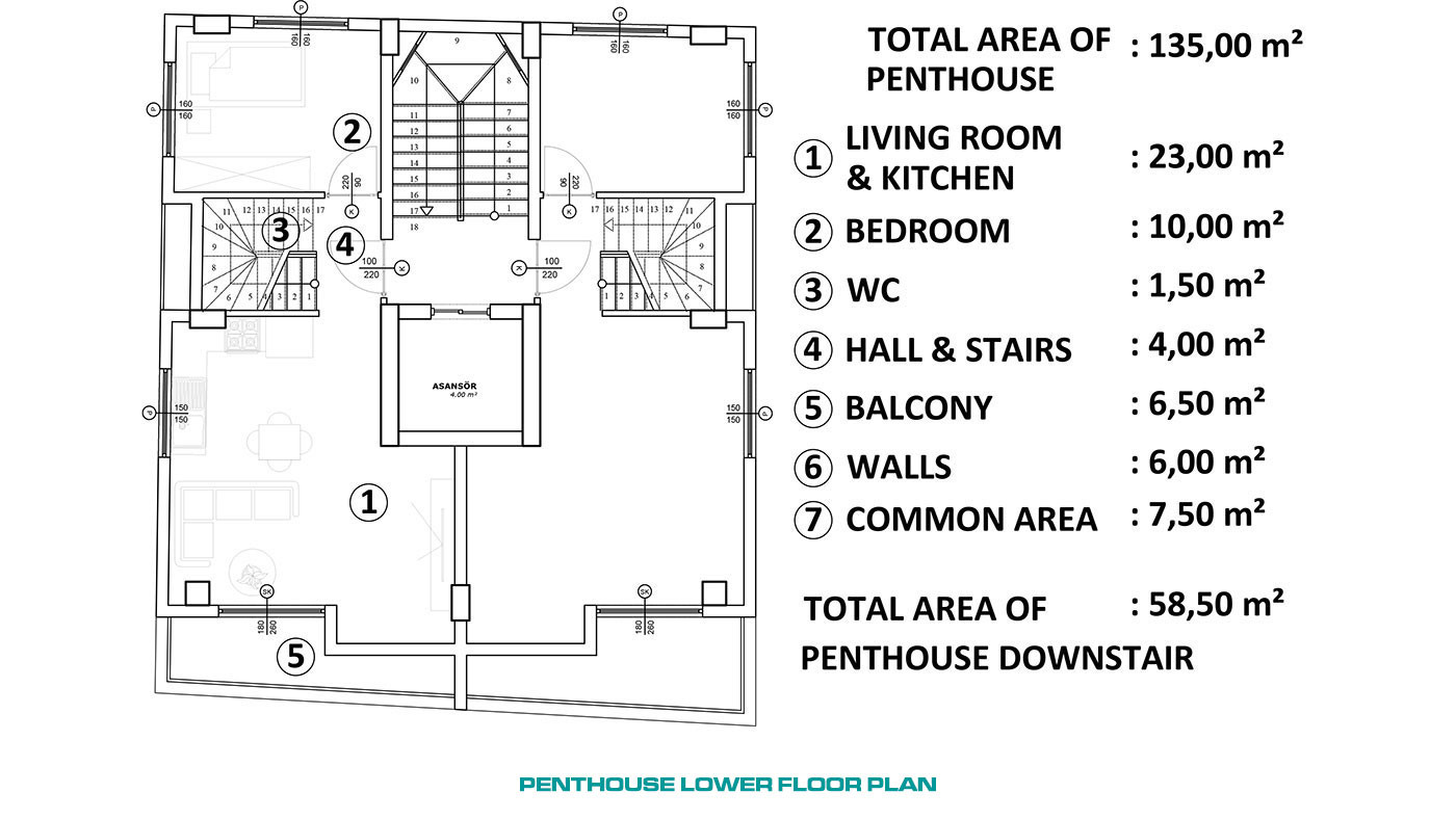Luksusowe apartamenty w Alanyi tylko 570 m od plaży Kleopatra - 59569