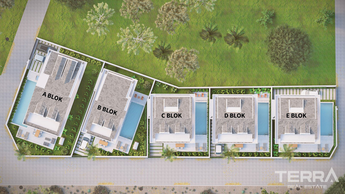 Wille z widokiem na morze w Fethiye z jacuzzi i prywatnym basenem - 59674