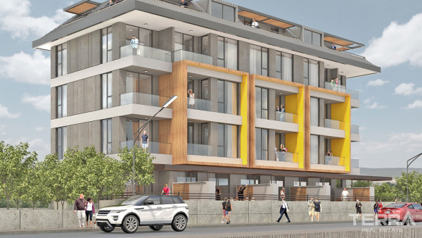 Apartamenty inwestycyjne 400 m od Plaży Kleopatry w Alanyi