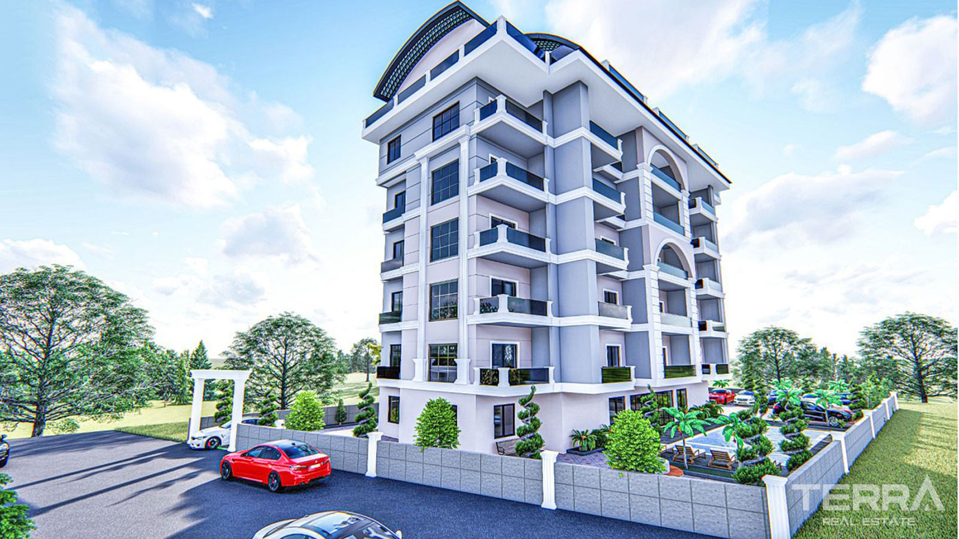 Brand New Apartments in Avsallar, Alanya at Affordable Prices - 59718
