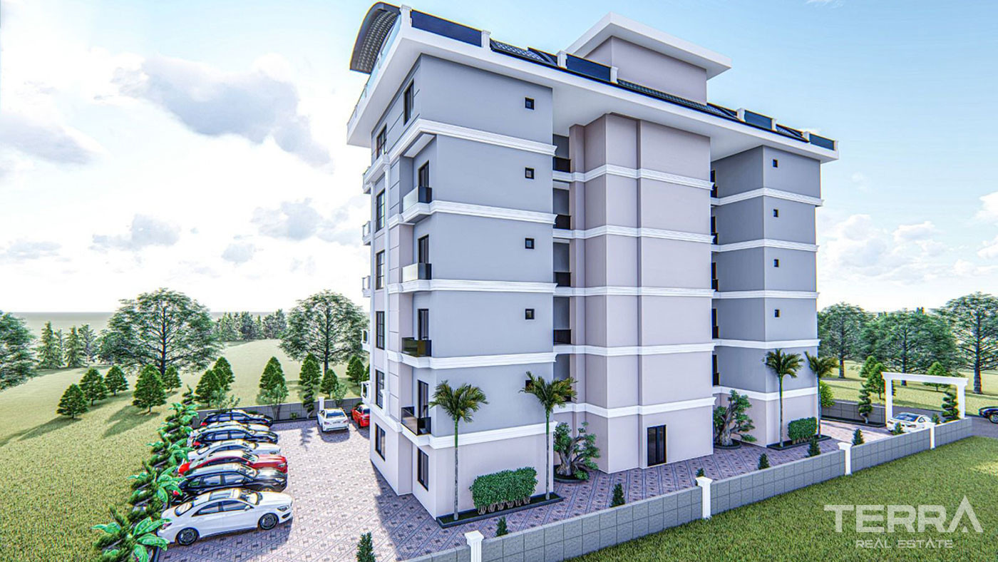 Brand New Apartments in Avsallar, Alanya at Affordable Prices - 59720
