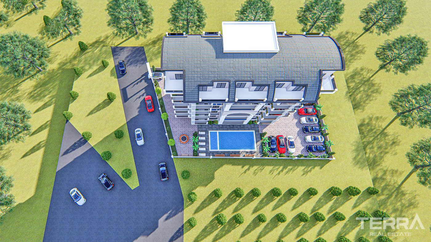 Brand New Apartments in Avsallar, Alanya at Affordable Prices - 59723