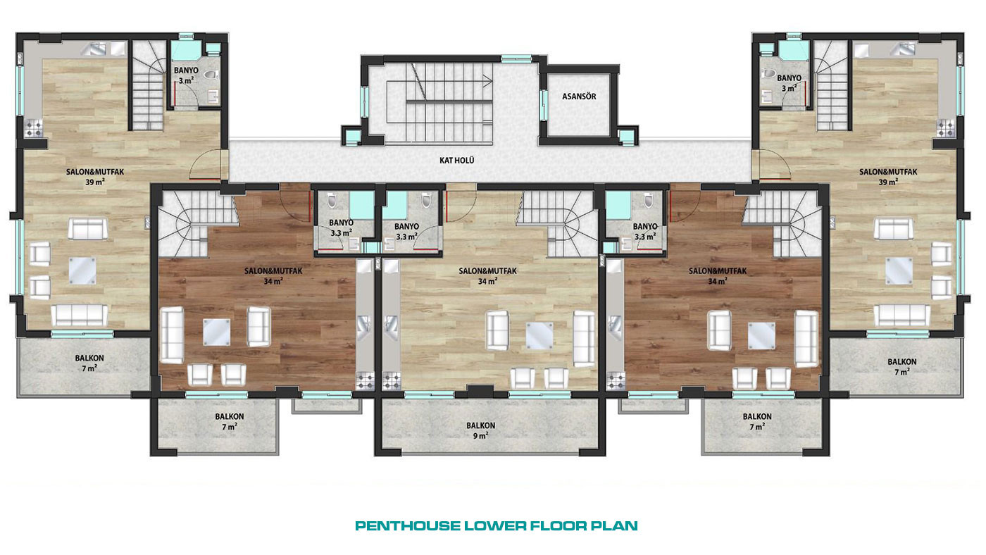 Brand New Apartments in Avsallar, Alanya at Affordable Prices - 59728
