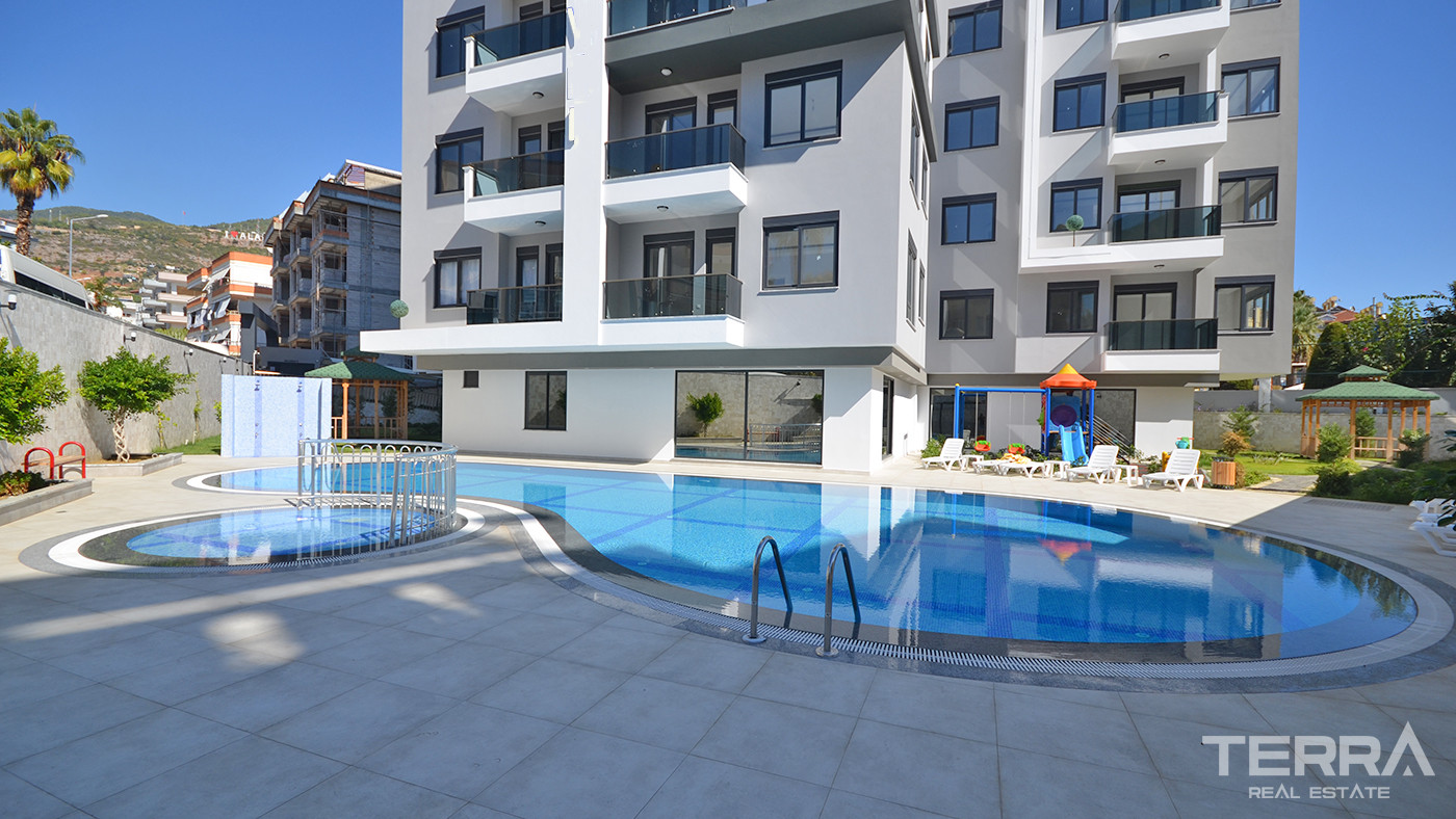 Luxury One-Bedroom Apartment with Rich Amenities in Alanya City - 59844