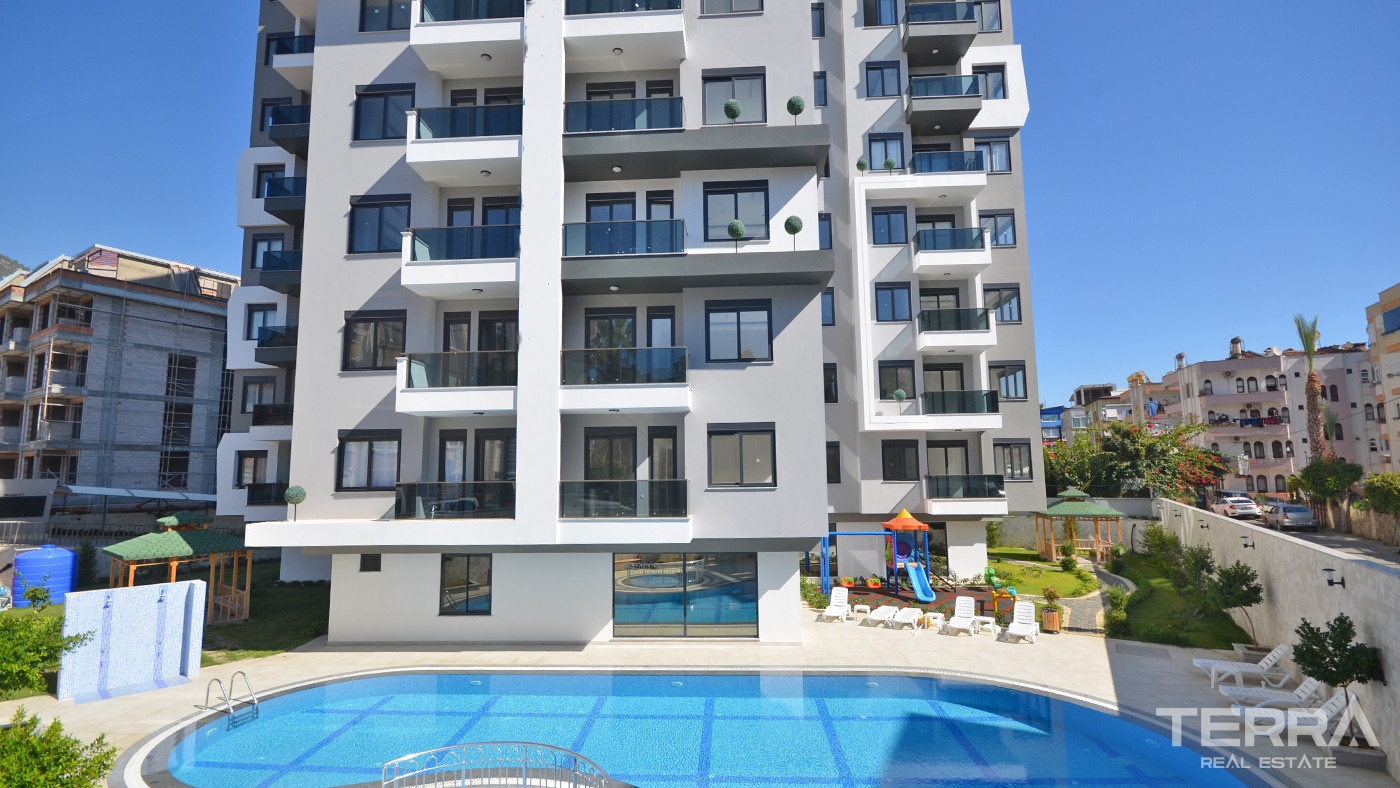 Luxury One-Bedroom Apartment with Rich Amenities in Alanya City - 59851