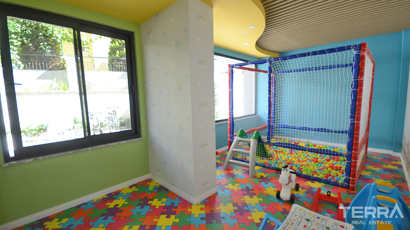 Luxury One-Bedroom Apartment with Rich Amenities in Alanya City - 59855