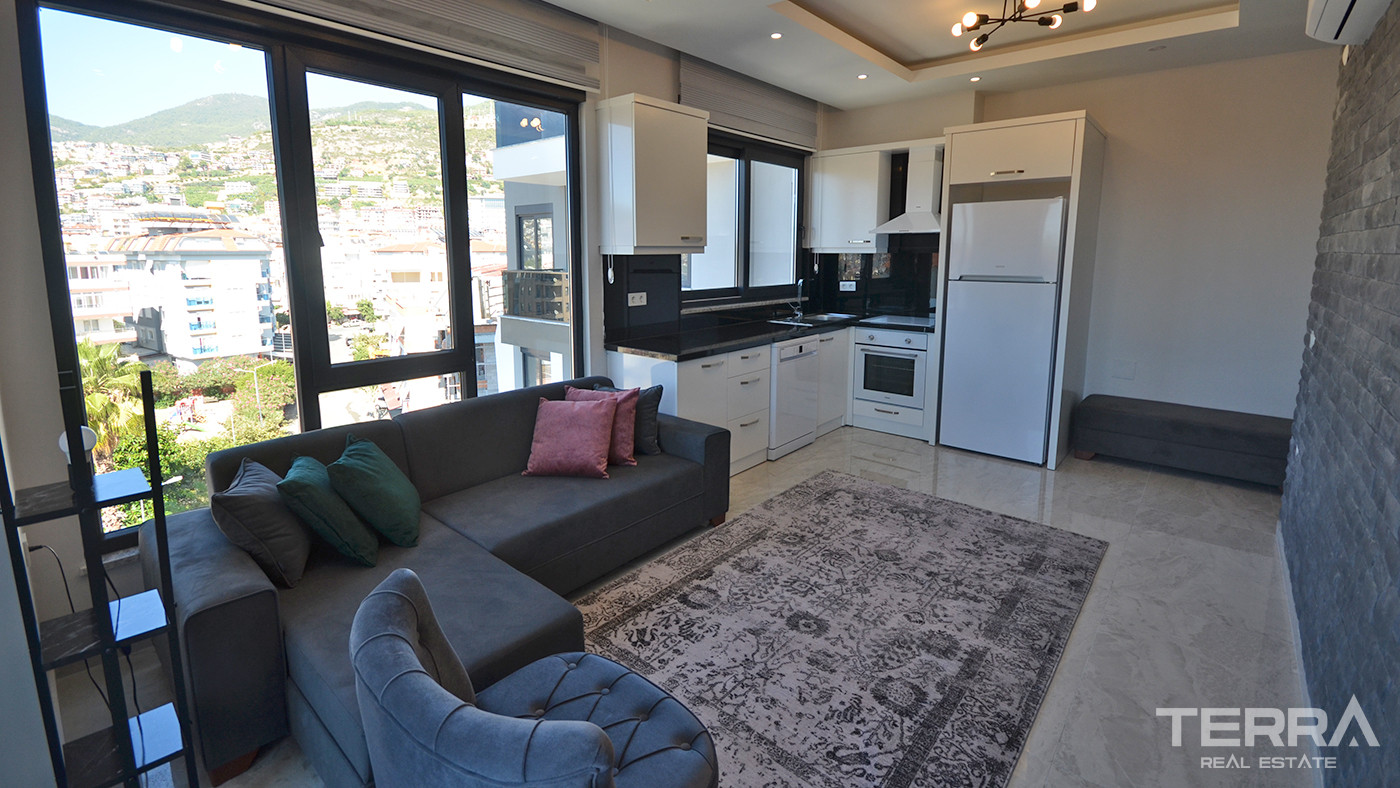 Luxury One-Bedroom Apartment with Rich Amenities in Alanya City - 59866