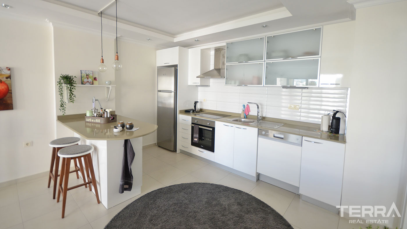 1+1 Resale Apartment in Orion Park Avsallar, Alanya with Shared Pool - 60508