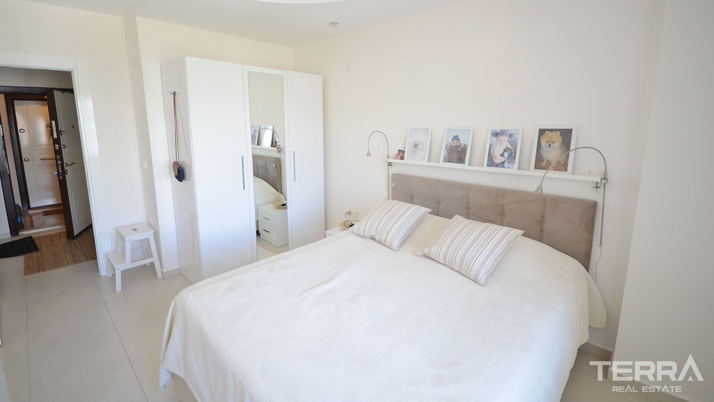 1+1 Resale Apartment in Orion Park Avsallar, Alanya with Shared Pool - 60509