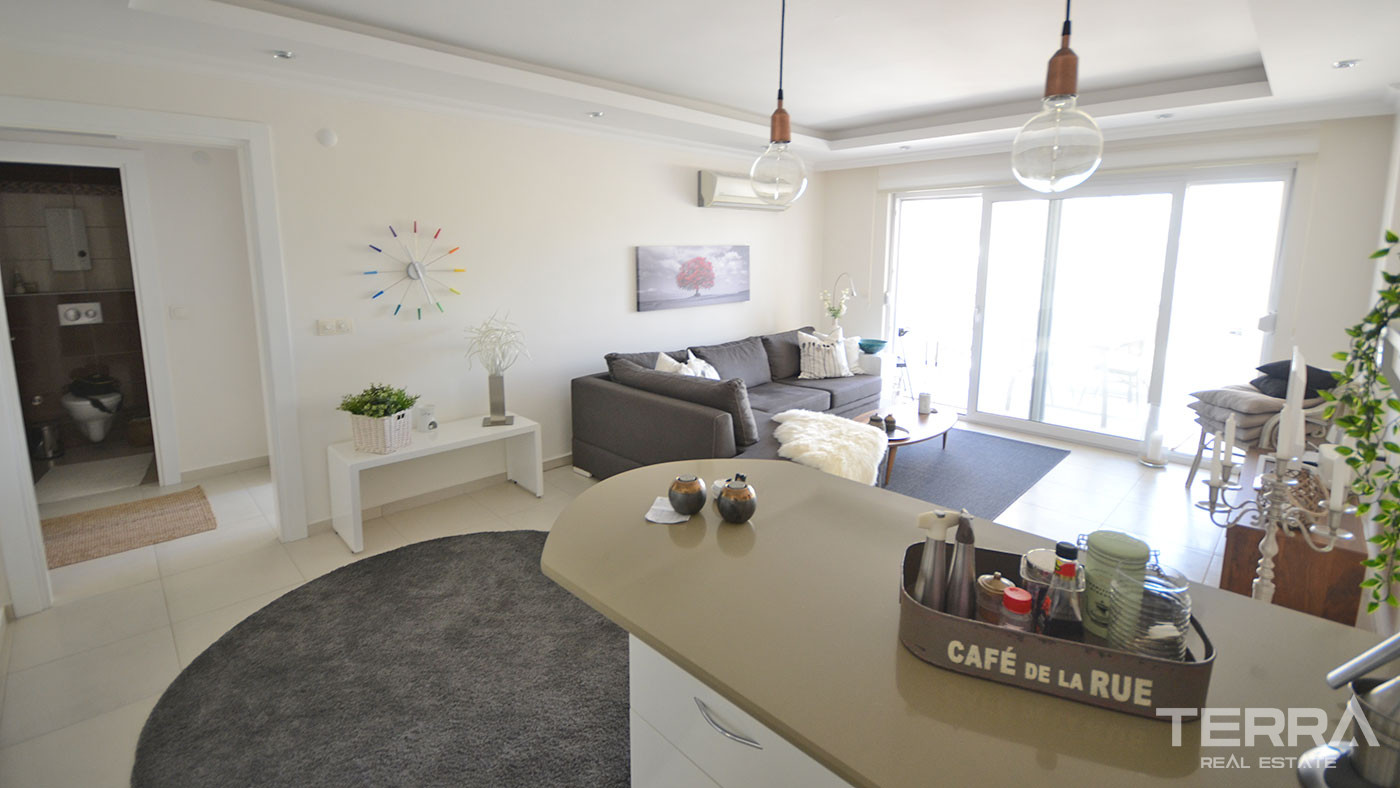 1+1 Resale Apartment in Orion Park Avsallar, Alanya with Shared Pool - 60510